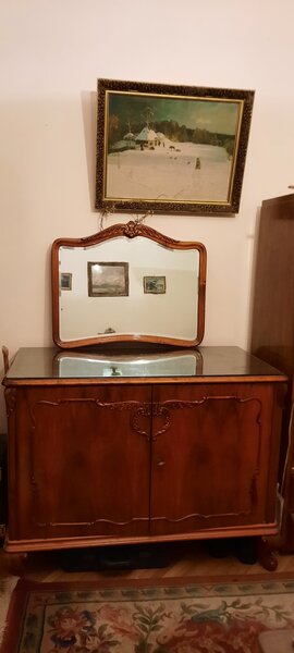 Mobila dormitor lemn masiv